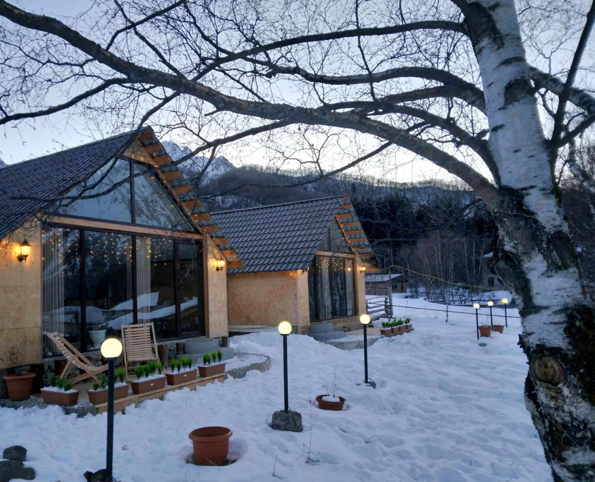 Kazbegi Cottages Qabarjina 외부 사진